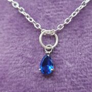 Blue Sapphire Initial Birthstone Necklace _20250613_051409_0000