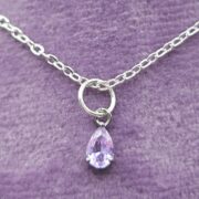 Rose Quartz Initial Birthstone Necklace _20250613_044810_0002