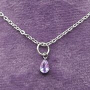 Rose Quartz Initial Birthstone Necklace _20250613_044810_0003