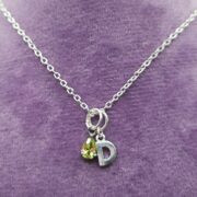 Citrine Birthstone Initial necklace_20250613_053530_0000