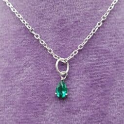 Sterling Silver Birthstone Necklaces