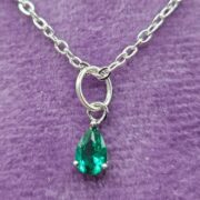 EMERALD Birthstone Initial necklace_20250613_054757_0003