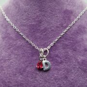 RUBY Birthstone Initial necklace_20250613_054231_0001