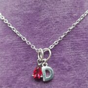 RUBY Birthstone Initial necklace_20250613_054231_0002