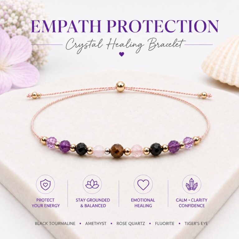 Empath Protection Silk Cord Bracelet