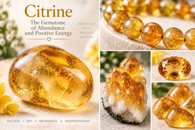 Citrine jewelry